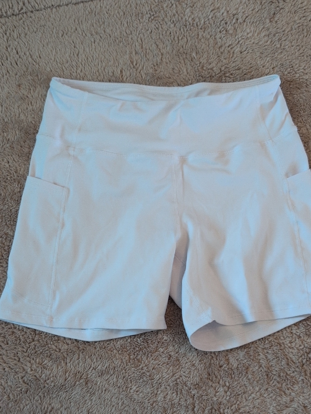Tsuretobe Yoga Shorts Women's W/ Side Pockets Size XL